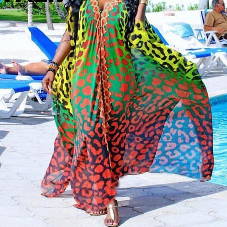 Colors of the Wind Kaftan Dress